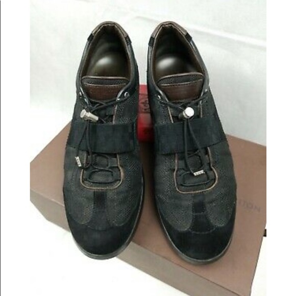 RARE 2006🏵 Louis Vuitton Chrono Black Sneakers 🏵 - Picture 3 of 8